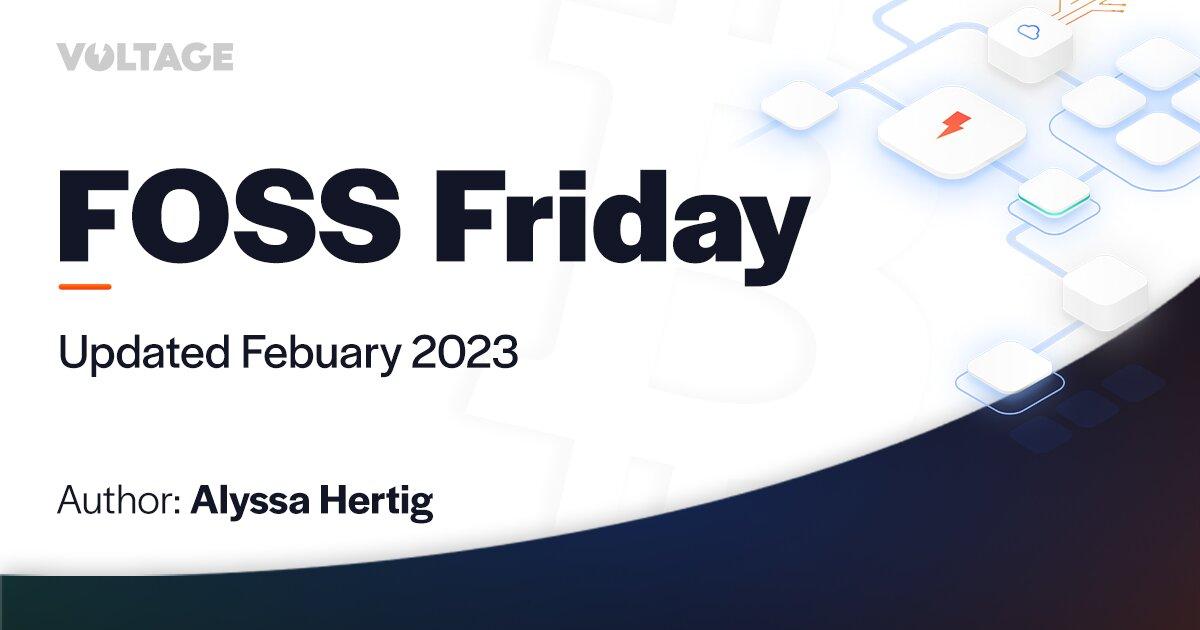 February 2023 FOSS Fridays