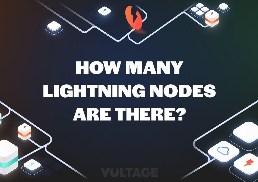 How many Lightning nodes are there?