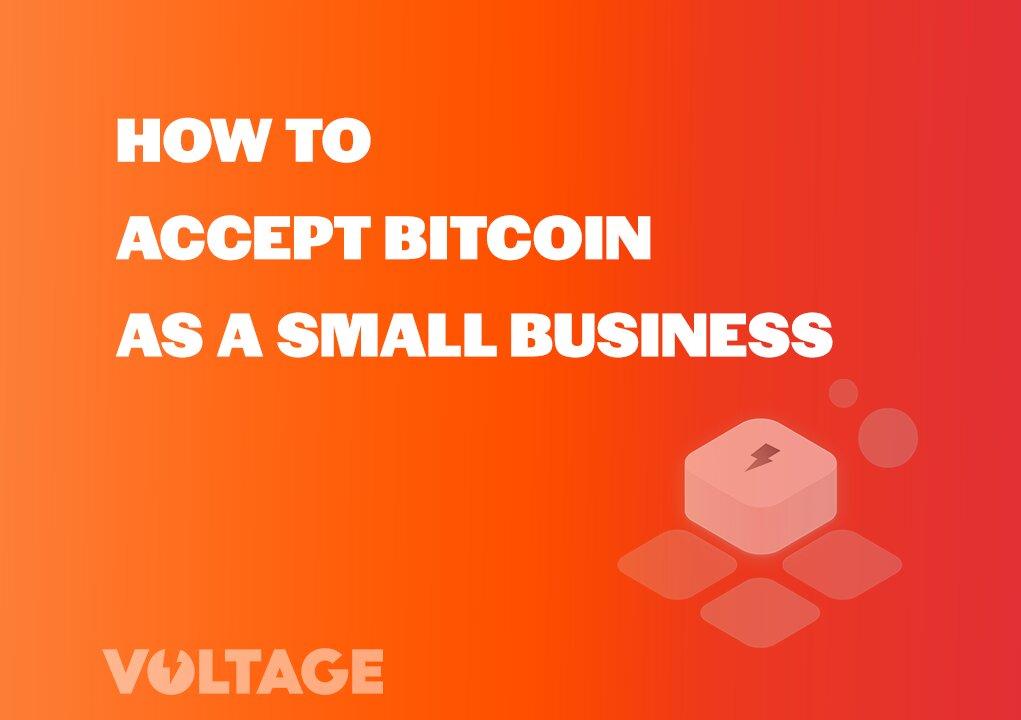 How to Accept Bitcoin as a Small Business