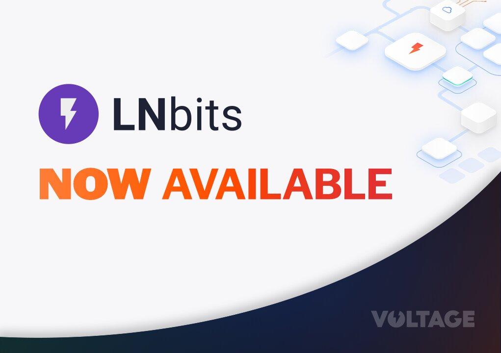 LNbits Now Available on Voltage