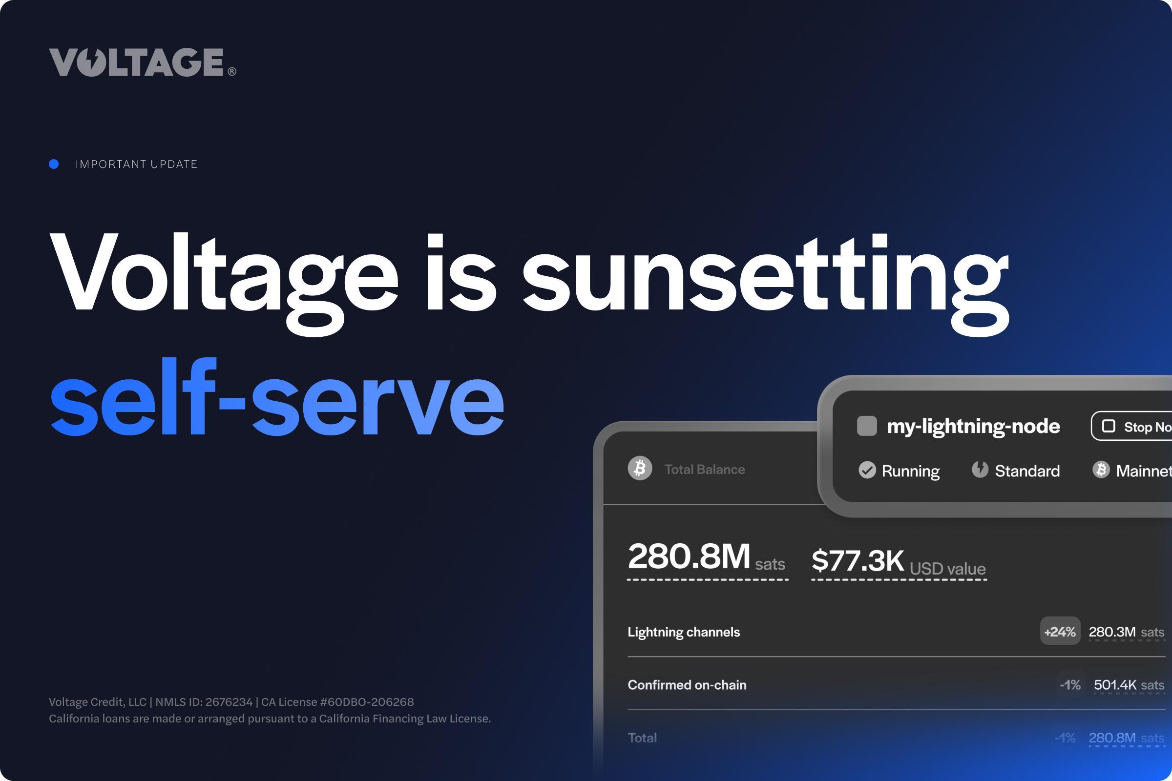 We're Sunsetting Self-Serve at Voltage: Enterprise is Our Future