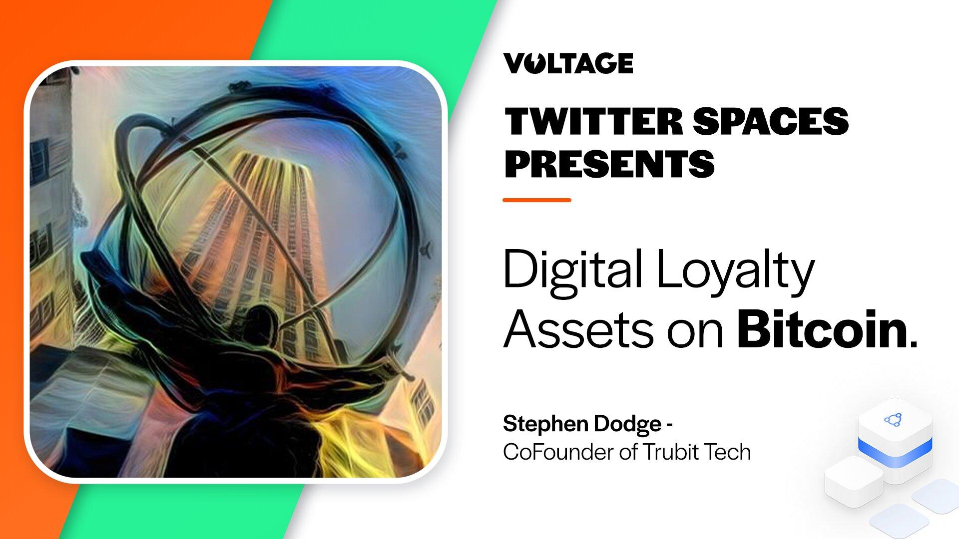 TRUBIT bringing Digital Loyalty Assets to Bitcoin