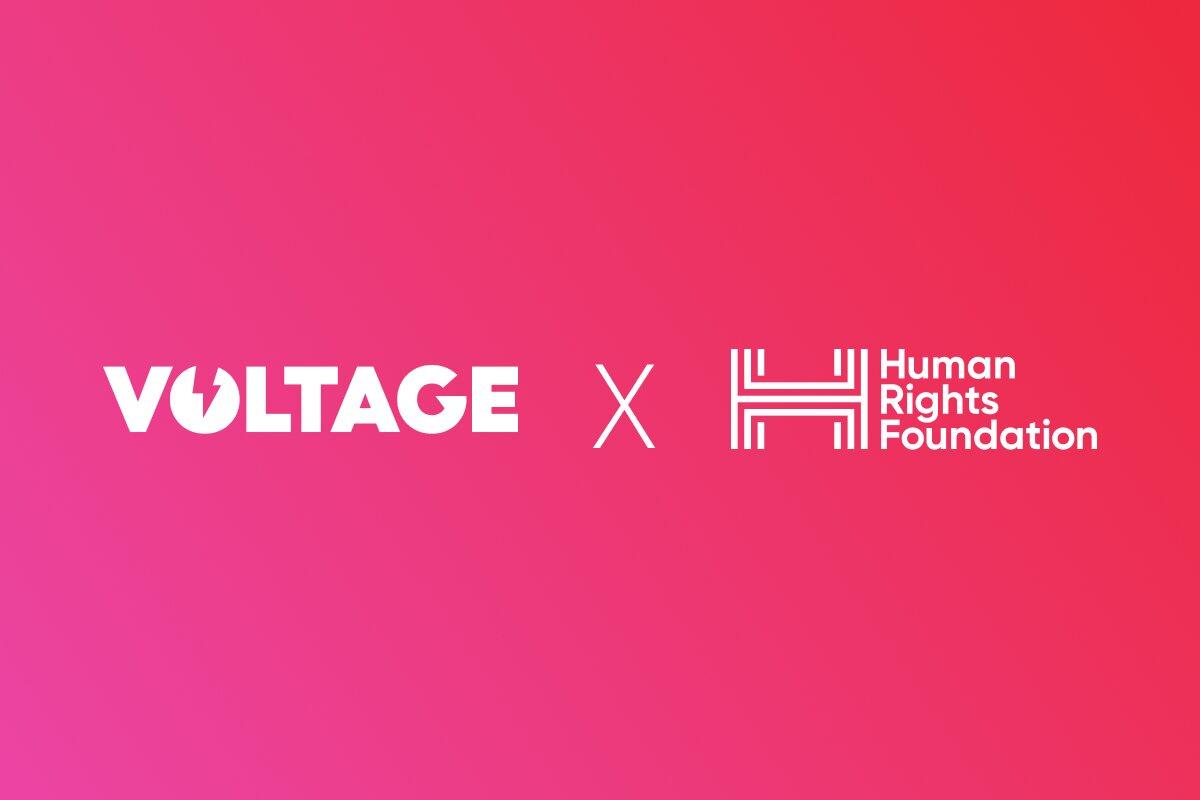Announcing Voltage x Human Rights Foundation Partnership